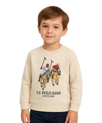 سویشرت پسرانه یو اس پولو کیدز مدل 4113B5