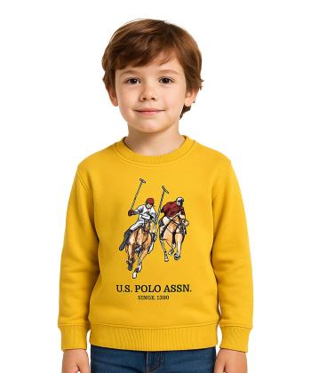 سویشرت پسرانه یو اس پولو کیدز مدل 4113B5