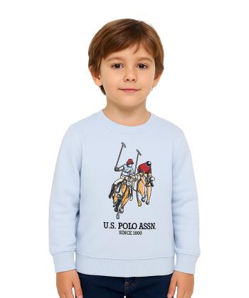 سویشرت پسرانه یو اس پولو کیدز مدل 4113B5