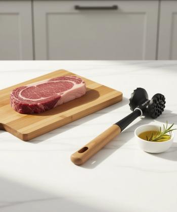 تخته گوشت مستطیل دسته دار کوچک هانیمان haniman سری راییکا