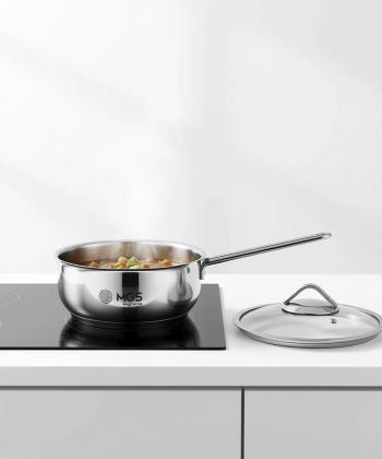 تابه سايز 20 تك دسته استيل ام جي اس كد PS4114