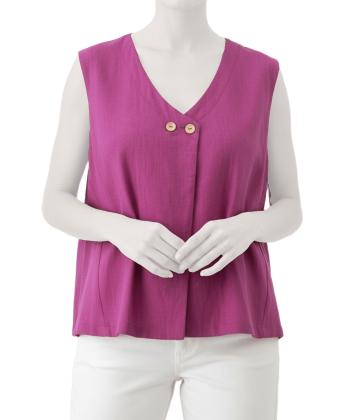 تاپ لینن زنانه سرژه مدل 202672