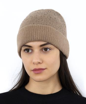 كلاه بافت زنانه نوولاشال كد 66123