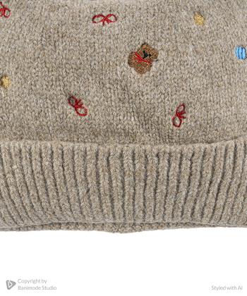 كلاه گلدوزي زنانه نوولاشال كد 66132