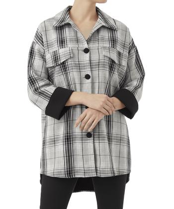 مانتو کژوال کوتاه زنانه سرژه مدل 232186