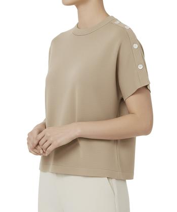 بلوز آستین کوتاه زنانه سرژه مدل 243100