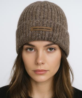 كلاه بافت زنانه نوولاشال كد 66128