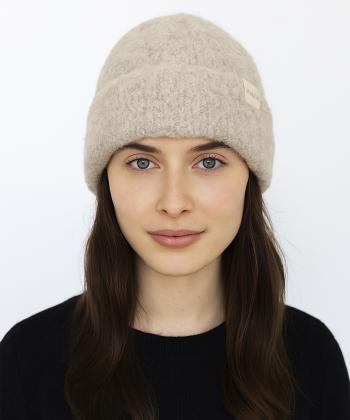 كلاه بافت زنانه نوولاشال كد 66119