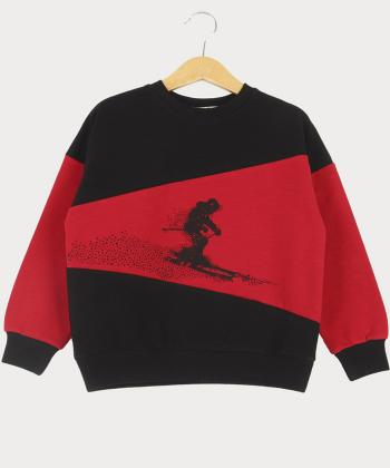 تيشرت آستين بلند پسرانه پيانو كد 11118