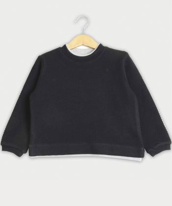 تيشرت آستين بلند پسرانه پيانو كد 11128