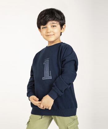 تيشرت آستين بلند پسرانه پيانو كد 11155