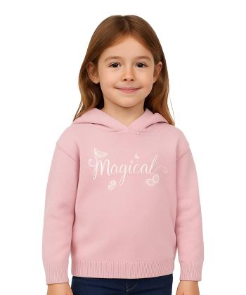 هودی نخی دخترانه ال سی وایکیکی مدل W391873Z4