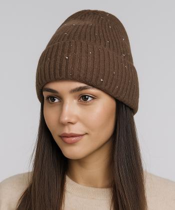 كلاه بافت زنانه نوولاشال كد 66121