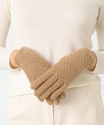 دستكش پشمي تدي زنانه نوولاشال كد 69016