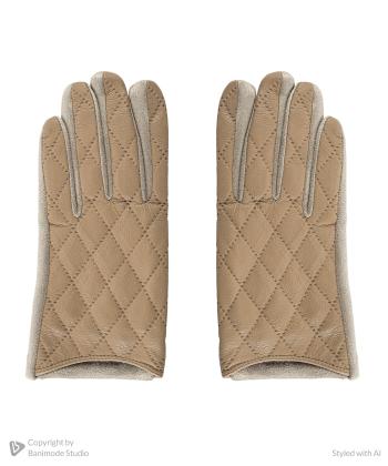 دستكش چرم زنانه نوولاشال كد 69025