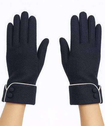 دستكش دكمه دار زنانه نوولاشال كد 69017