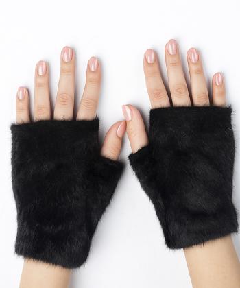 دستكش خزدار زنانه نوولاشال كد 69023