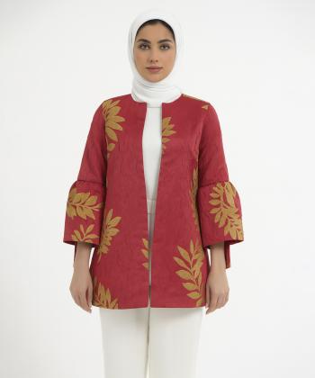 مانتو مجلسی کوتاه زنانه بوکان مدل 5004