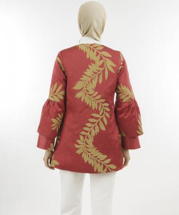 مانتو مجلسی کوتاه زنانه بوکان مدل 5004