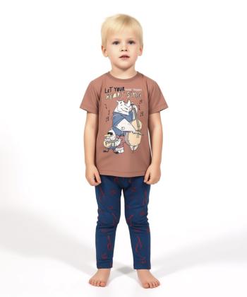 ست تیشرت و شلوار نخی پسرانه سه دو مدل 5SK37NT2091