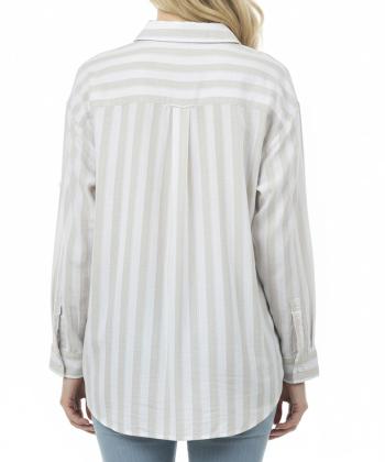 شومیز نخی آستین بلند زنانه سه دو مدل 5SW45NT1521