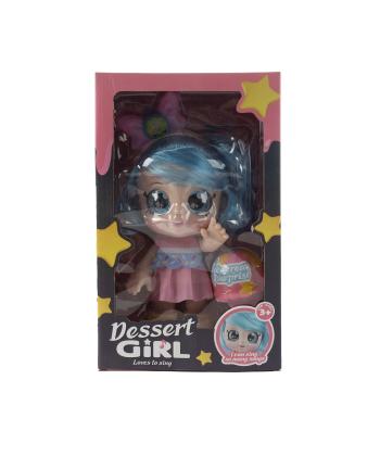 عروسک موزیکال دختر مو آبی کیکو مدل DY8801A-