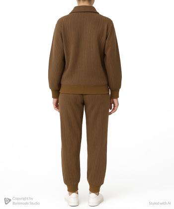 ست سويشرت و شلوار كبريتي زنانه يو اس پولو كد 1251A03