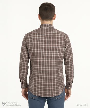 پيراهن آستين بلند مردانه سرا آلبا كد 908