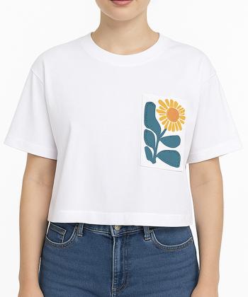 تیشرت آستین کوتاه زنانه جوتی جینز مدل 41773442