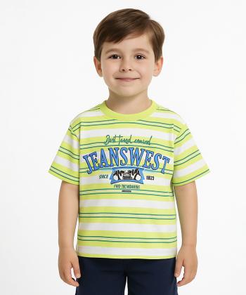 تیشرت آستین کوتاه پسرانه جین وست مدل 42573526