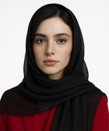 شال ابريشم زنانه نوولاشال كد 55282