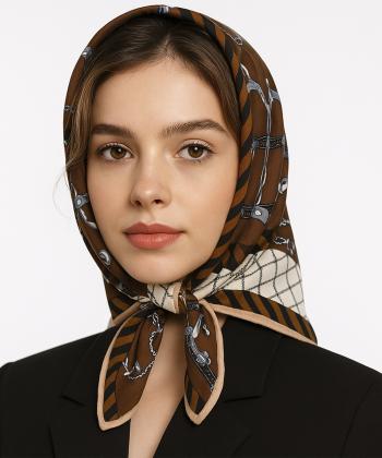 ميني اسكارف زنانه نوولاشال كد 77183