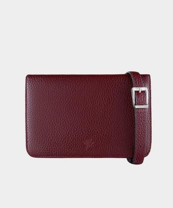 کیف دوشی چرم طبیعی نوین چرم Novin Leather مدل LHB4993