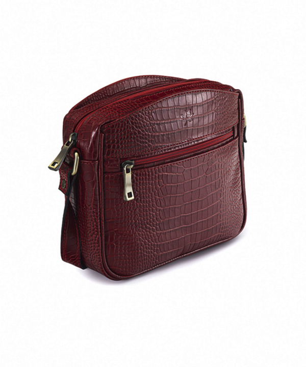 کیف دوشی زنانه چرم طبیعی نوین چرم Novin Leather مدل خاتون