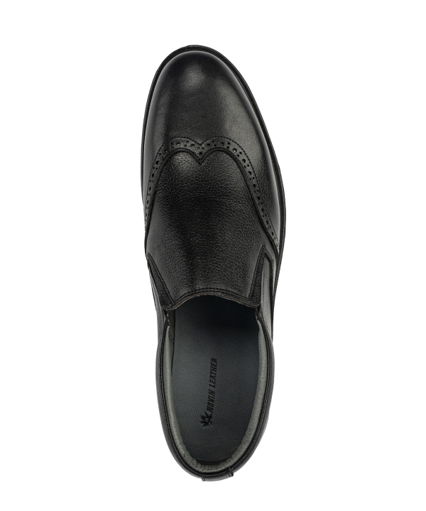 کفش مردانه چرم طبیعی نوین چرم Novin Leather مدل MS3190