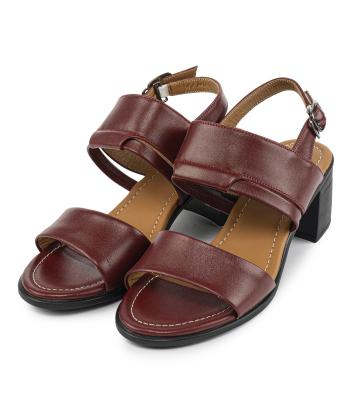 صندل زنانه چرم طبيعي نوين چرم مدل 2579