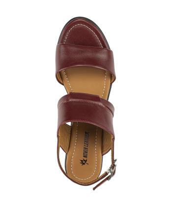 صندل زنانه چرم طبيعي نوين چرم مدل 2579