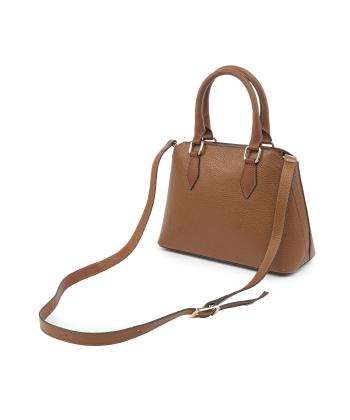 کیف دوشی چرم طبیعی زنانه نوین چرم مدل اوا