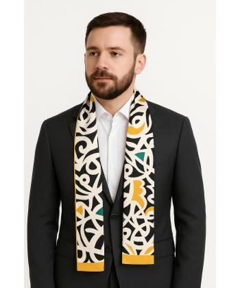 شال دو رو مردانه موج Mowj مدل خیال