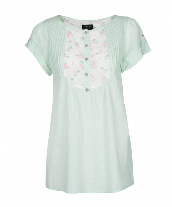 بلوز یقه گرد برند پی لس Brand Payless مدل Bloomed Woven