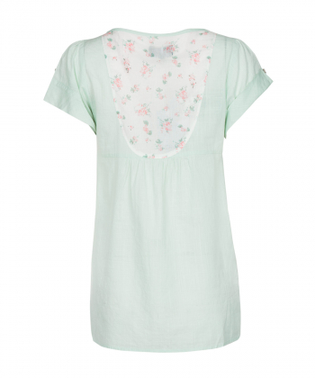 بلوز یقه گرد برند پی لس Brand Payless مدل Bloomed Woven