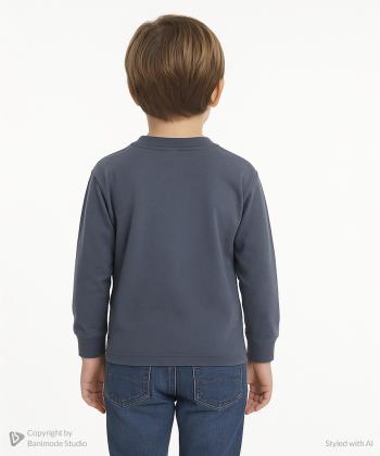 تيشرت آستين بلند پسرانه كوتون كد 6WKB10058TK