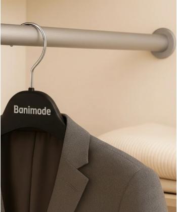 چوب لباس بزرگ بانی مد Banimode بسته ده عددی