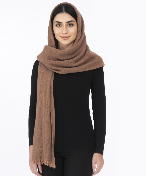 شال بافت زنانه نوولاشال كد 55263