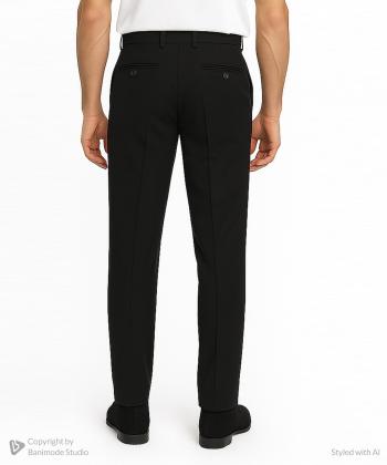 شلوار پارچه اي مردانه ساتين مدل M02FB