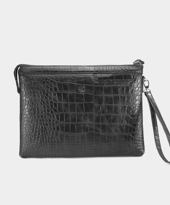 کیف دستی چرم طبیعی نوین چرم Novin Leather مدل آیکان