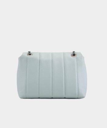 کیف دوشی چرم طبیعی زنانه نوین چرم Novin Leather مدل آناهید