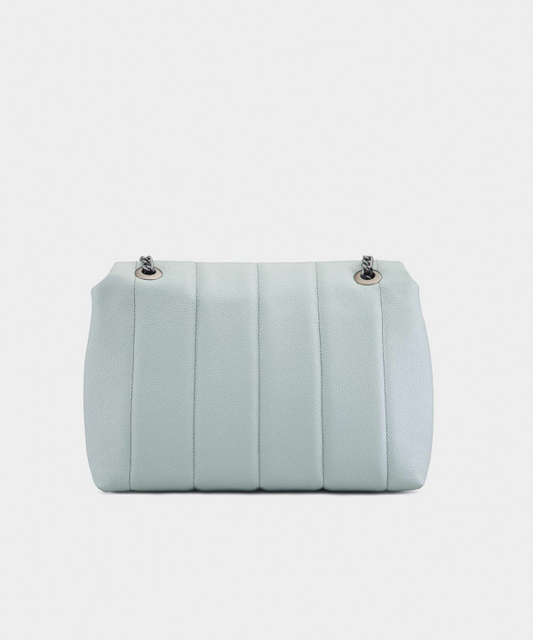 کیف دوشی چرم طبیعی زنانه نوین چرم Novin Leather مدل آناهید