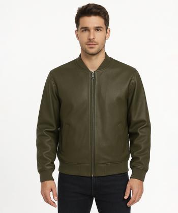 کاپشن چرم مردانه بالون Balloon کد 9919