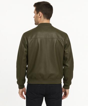 کاپشن چرم مردانه بالون Balloon کد 9919